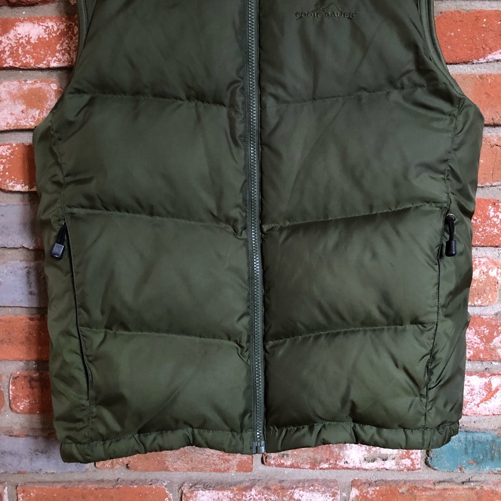 Eddie Bauer EB700 Goose Down Puffer Outdoor Hiking Camping Vest - Picture 4 of 14